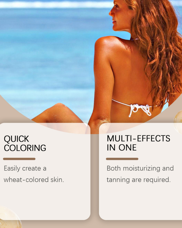 Self Tanning Lotion - Sunless Safe and Stain Free
